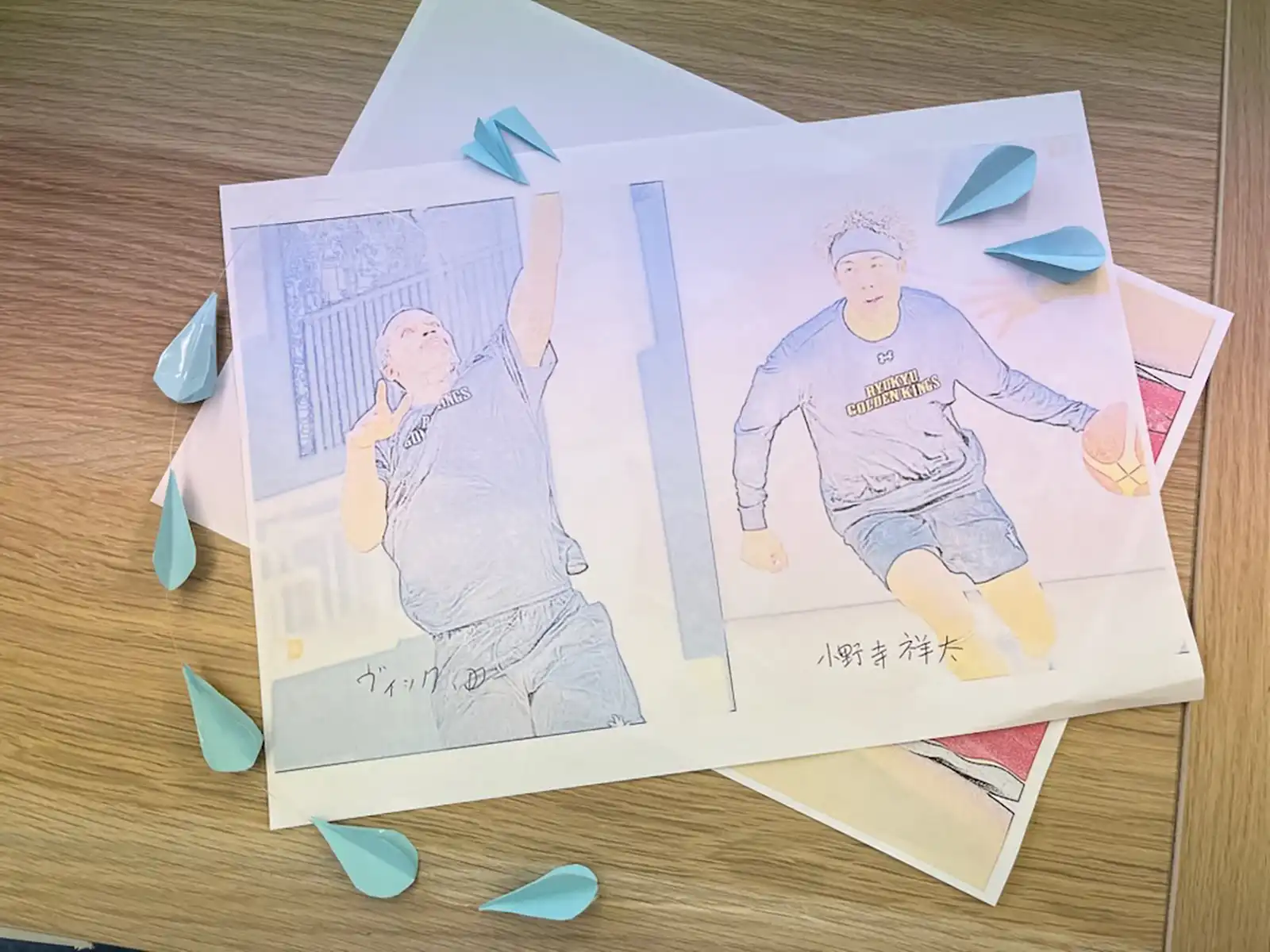 20250508_グループワーク「6月の所内装飾品を作ろう！」塗り絵としずく画像1