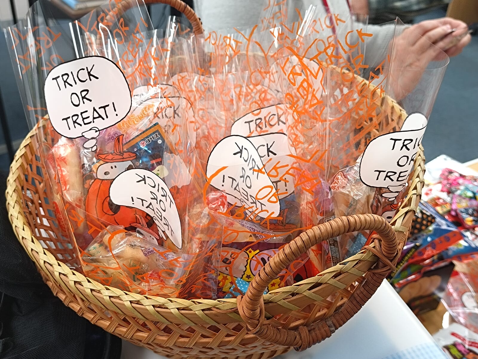 20251029グループワーク「ハロウィン企画」準備作業画像1