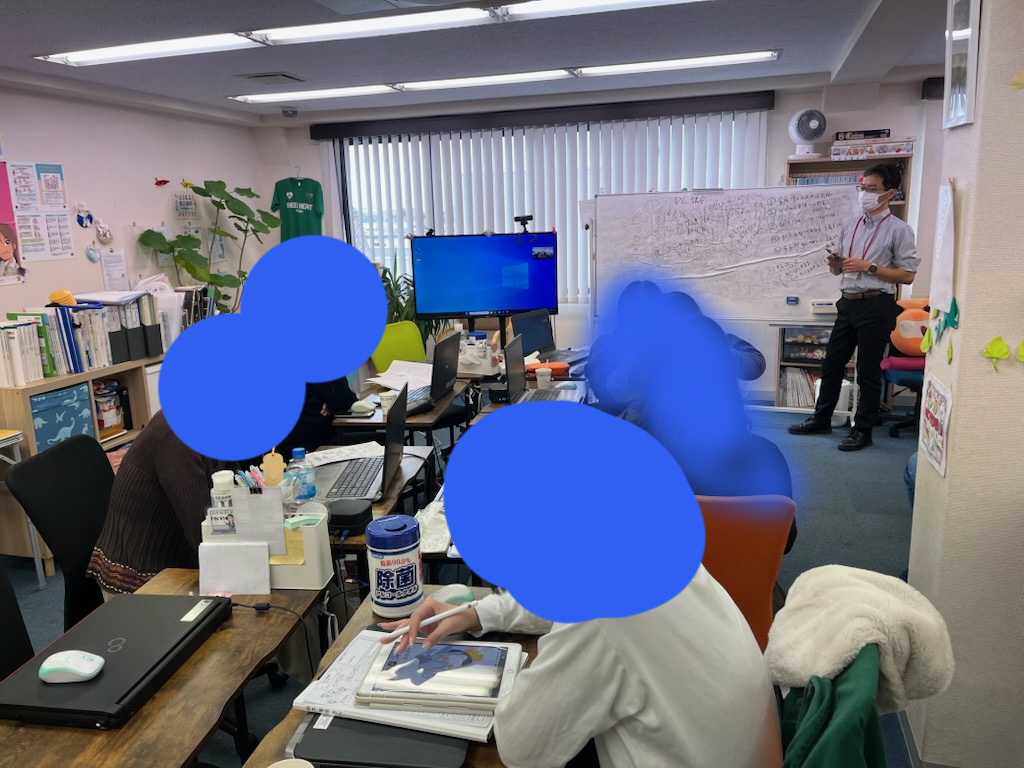 20251111グループワーク「PC講座」フロー図参加者画像1