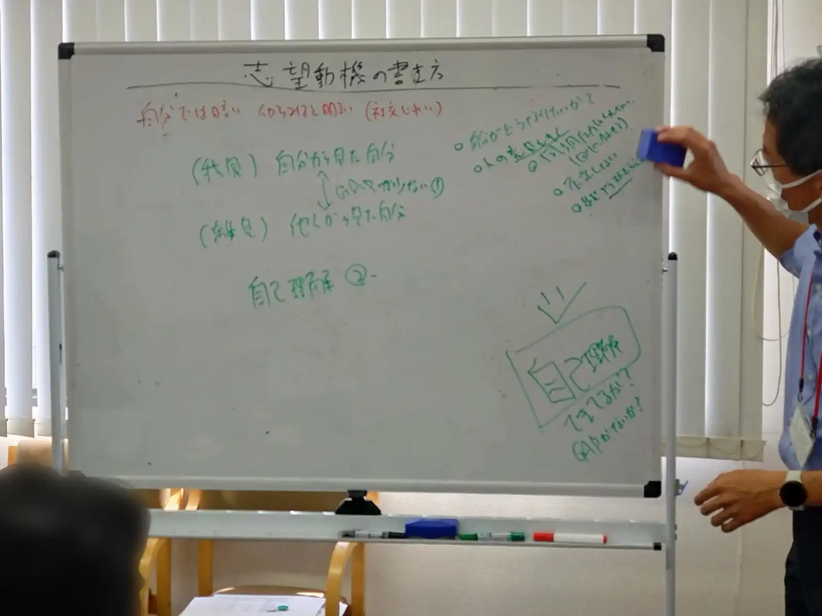 20260616グループワーク「応募書類の書き方」ホワイトボード画像1