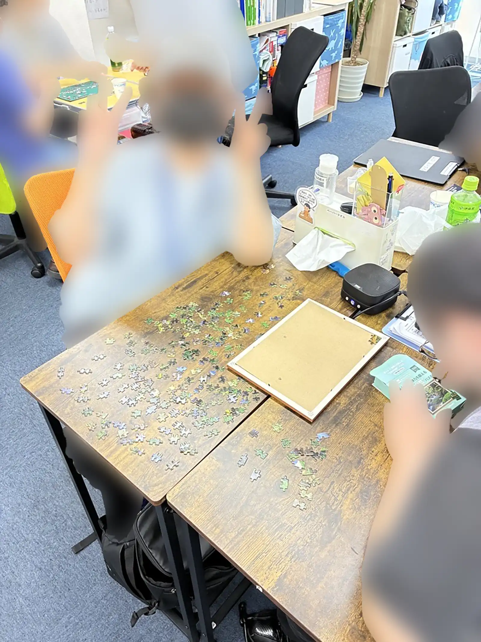20260730グループワーク「ジグソーパズルをチームで協力して完成させた」参加者画像2