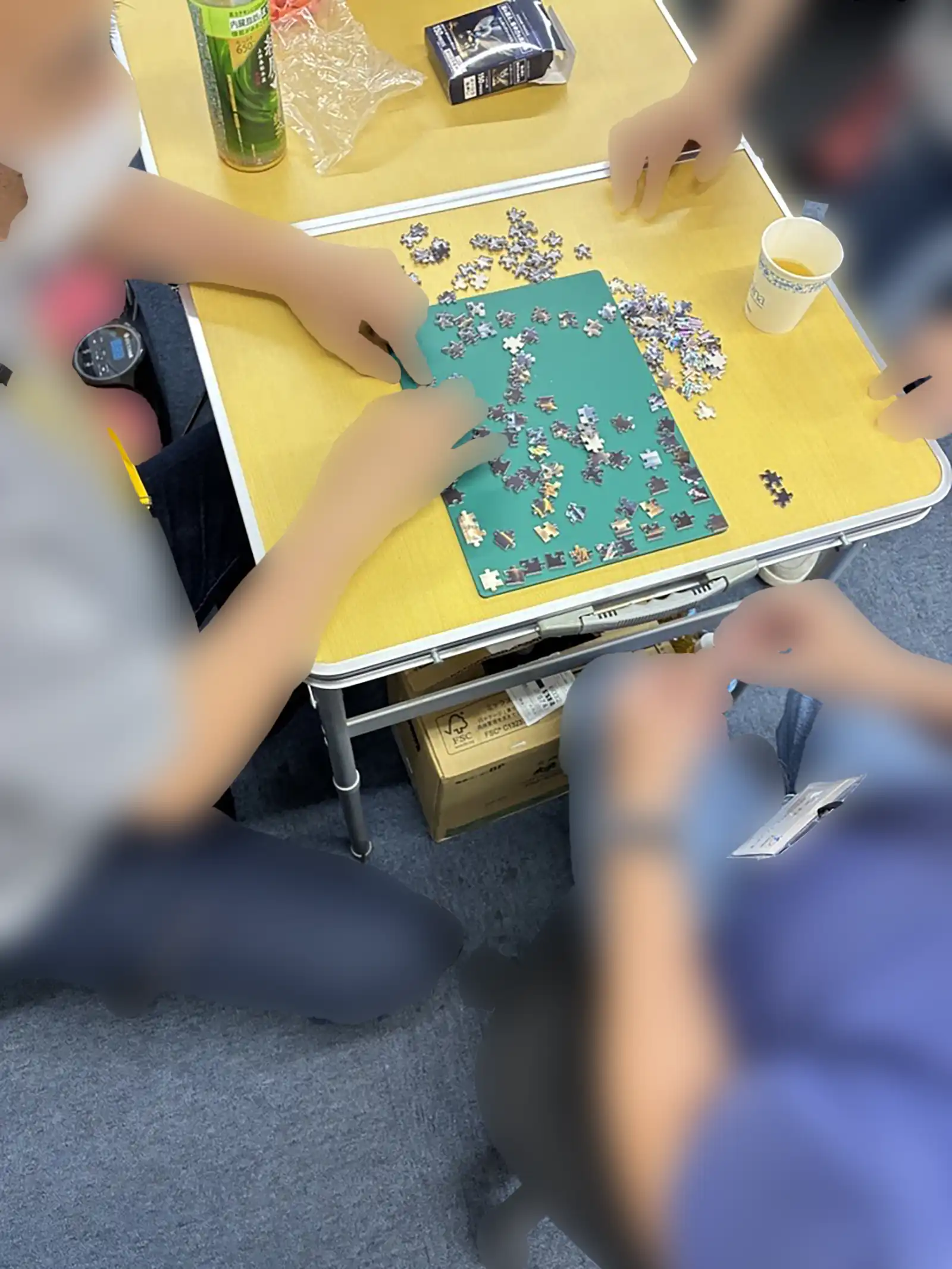20260730グループワーク「ジグソーパズルをチームで協力して完成させた」参加者画像3