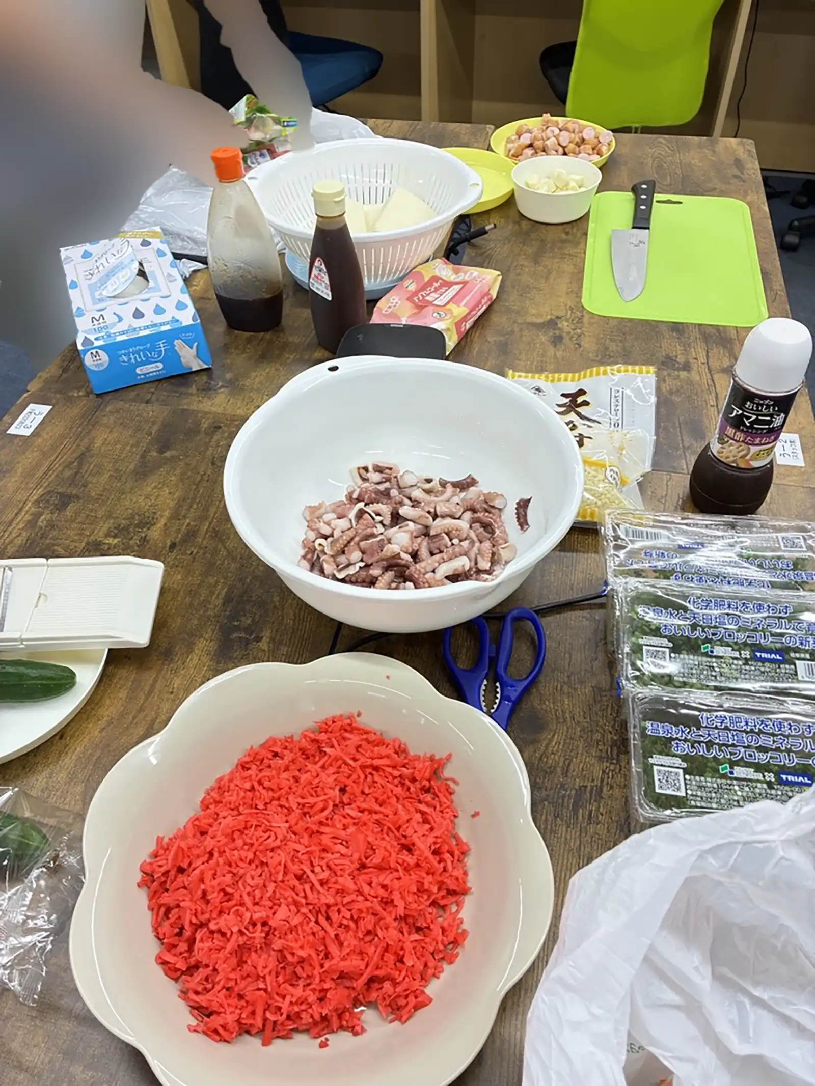 20260923休日企画「たこ焼きパーティー」調理画像2